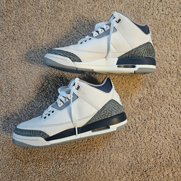 Jordan Retro 3s Midnight. Size 7Y. - Picture 1 of 4